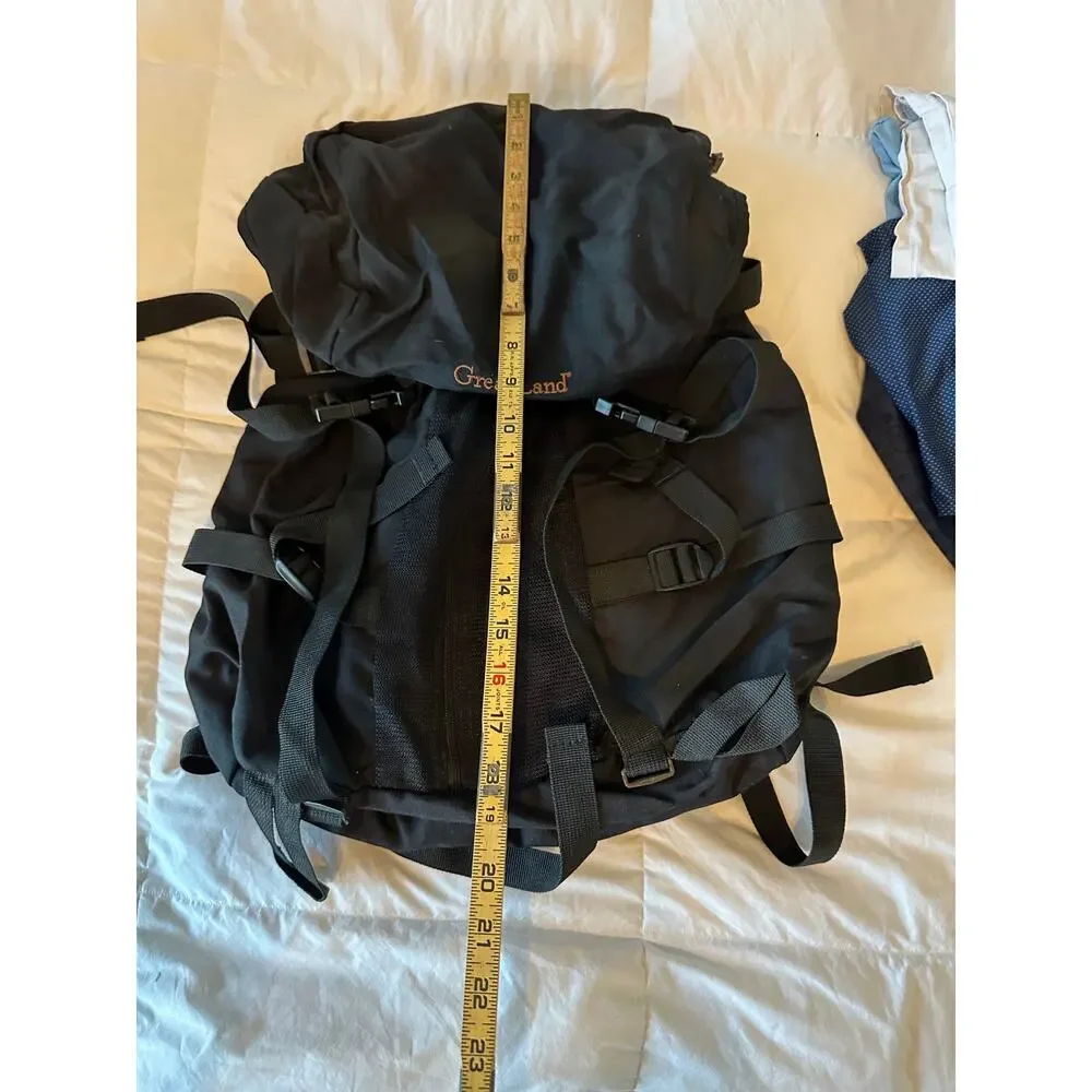 Greatland Hiking Camping Backpack Waist Strap Black